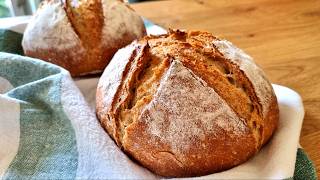 I dont buy bread anymore The new perfect recipe for quick bread with rye  Food Language [upl. by Bunni]