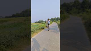 rider  cycle rider viral video 😱😱short viralvideo trending subscribe shorts wheelie bicycle [upl. by Airliah205]