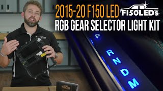 201520 F150 RGB Gear Selector Kit Install [upl. by Caril251]