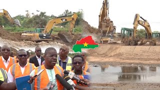 burikina daménagement de lexutoire à lintérieur et en aval du parc urbain BANGRWEOGO [upl. by Itnahsa]