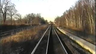 Führerstandsfahrt SBahn Berlin S25 Lichterfelde Ost  Papestraße  Anhalter Bahnhof  21998 [upl. by Fezoj]