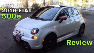 2016 Fiat 500e  Supplemental Review [upl. by Alina]