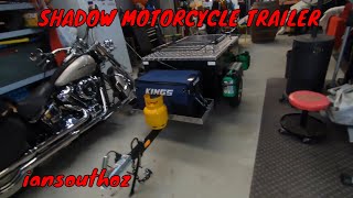 Shadow Trailer Motorcycle Tow Behind [upl. by Doownel291]