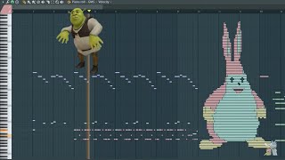 What Big Chungus Sounds Like  MIDI Art [upl. by Lithea]