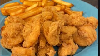 How to Fry Louisiana Shrimp  New Orleans Style [upl. by Ravi240]