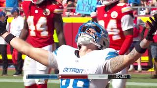 61yard TD Sudfeld and Kaden Davis silence Chiefs Kingdom on long score [upl. by Bidget]