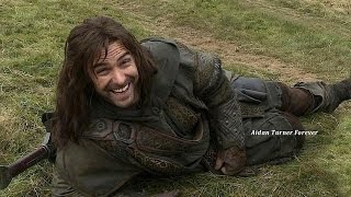 Aidan TurnerKili Clips from The Hobbit DOS Extended Edition [upl. by Hanshaw722]