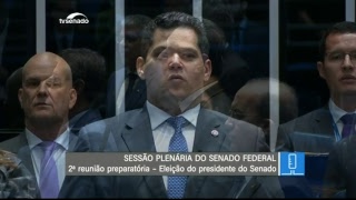 Senado2019quot Eleição do Presidente do Senado quot  TV Senado AO VIVO [upl. by Choong430]