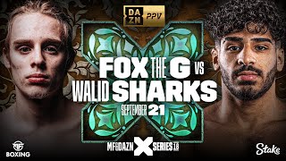 FOXTHEG VS WALID SHARKS Full War [upl. by Ocramed]