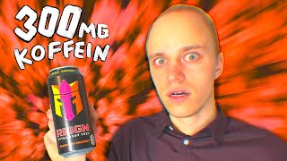 Wir trinken das erste Mal Energy mit 300 mg Koffein 🥵  Reign Reignbow Sherbet [upl. by Loralee325]