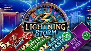 Massive Bonus Wins on Lightning Storm Live Game Streamer Highlights [upl. by Eiloj]