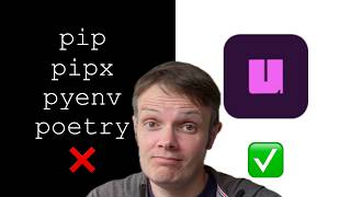 uv A Single Python Tool to Replace pip pipx pyenv poetry and more [upl. by Brigid]