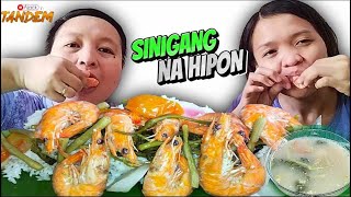 SINIGANG NA HIPON MUKBANG PINOY FOOD MUKBANG MUKBANG sinigangnahipon shrimp asmr mukbang [upl. by Vasily608]