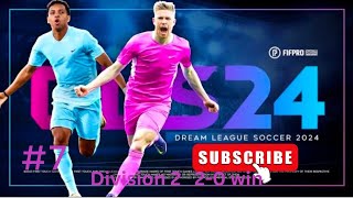 DLS 2024Division 2Gameplay no720 Great Wingamingfootball [upl. by Karoline]