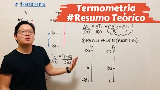 Termologia  Termometria RESUMÃO [upl. by Beniamino]