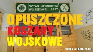 OPUSZCZONE KOSZARY WOJSKOWE  JW 1667 Kędzierzyn  Koźle [upl. by Ahtiekal]