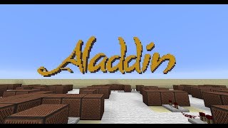 Aladdin  A Whole New World Minecraft Noteblocks [upl. by Yrailih]