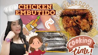 Easy Cheesy Chicken Embutido Recipe my own version [upl. by Grieve]