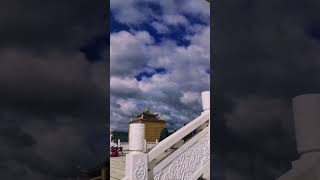 Blessing Wheel in Qinghai Worlds Largest Prayer Wheelreligion tibetanbuddhism buddha cuture [upl. by Werner7]