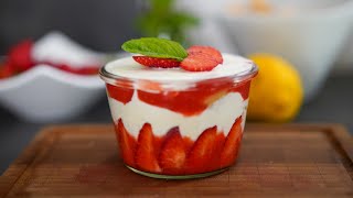 RECETTE LIVE  TIRAMISU AUX FRAISES FACILE [upl. by Prebo]