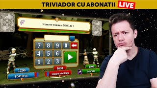 Triviador cu abonatii LIVE 1 [upl. by Almund348]