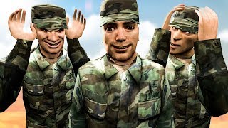 Clueless Recruits trained by the Angriest Drill Sergeant Military RP [upl. by Enneibaf]