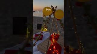 ROMANTIC CANDLELIGHT DINNER AT BEACH GOA SUNSET CANDLE LIGHT DINNER AT BEACH GOA MORJIM BEACH BAGA [upl. by Einafets]