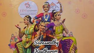 Saraswati kauvthamNavratri Special Dance Program by Mudras Students at GSB Borivili Dahisar [upl. by Oretna]