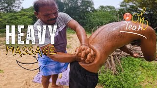 🔱Hogenakkal Heavy 😤Breath Heavy 🤬💆🏻‍♂️Massage  Hard 🔥Core Massage asmr massage [upl. by Lissak]