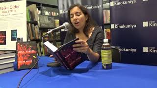 Malka Older on her novels quotNull Statesquot and quotInfomocracyquot at Kinokuniya New York September 18 2017 [upl. by Figueroa]