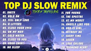 DJ SLOW REMIX TERBARU BASS ALBUM 2024  TOP TRENDING HOT TIKTOK ENAK BUAT SANTAI 2024  DJ Unity [upl. by Croner]