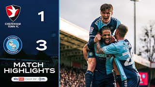 HIGHLIGHTS  Cheltenham 13 Wycombe [upl. by Annaili]