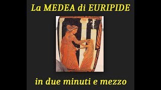 Le tragedie greche la MEDEA di Euripide in due minuti e mezzo [upl. by Olivier]