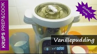 Vanillepudding selber kochen  einfach und lecker Krups Prep amp Cook [upl. by Notslar404]