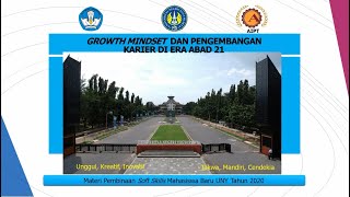 2 Teori Growth Mindset dan Pengembangan Karir di Era Abad 21 [upl. by Mcmillan836]