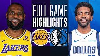 LA Lakers vs Dallas Mavericks Full Game Highlights  Jan 17  NBA Regular Season 2024 [upl. by Adnik416]