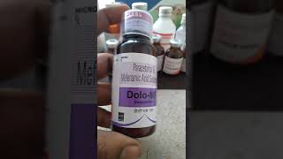 Dolo MF Syrup  Dolo MF Syrup Uses In Hindi  Dolo MF Syrup Used  Mefenamic Acid amp Paracetamol Use [upl. by Arihppas]