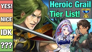 The Definitive Grail Tier List  Who is the Most Valuable Grail Unit in FEH August 2023 Edition [upl. by Sset385]