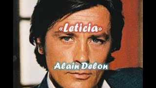 LETICIA  Alain Delon [upl. by Eenel974]