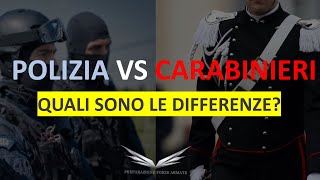 Le Differenze tra Polizia e Carabinieri nel 2023👮 [upl. by Yde]