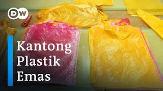 Tas dari Serat Rami Jadi Pengganti Kantong Plastik di Bangladesh [upl. by Dennard]