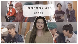 The mess  ATEEZ 에이티즈 loglogbook73  Reaction [upl. by Irep]