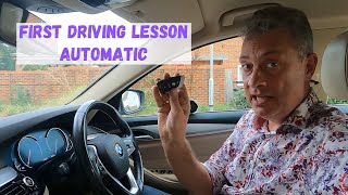 First Driving Lesson  How To Drive Automatic Car [upl. by Bryner]