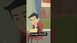 George Orwell notable works 📖 georgeorwell novelist classicliterature facts history top [upl. by Anerbes]