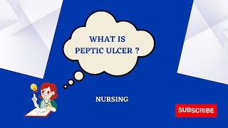 WHAT IS PEPTIC ULCER   DEFINITION  PATHOPHYSIOLOGY  MANAGEMENT  ANIMATION VIDEO [upl. by Vivien]