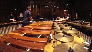 Eastman Percussion Ensemble Fandango 13 [upl. by Ellener]