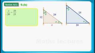 HKDSE 2014 Maths Core Paper 1 Q09 Deductive Geometry 、Similar triangles 、Converse of Pyth Theo [upl. by Adnohsor]