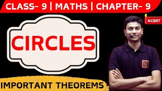 Important Theorems in Circles  Circles Class 9 Chapter 9  Maths CBSE NCERT [upl. by Aleksandr]