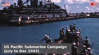 The USN Pacific Submarine Campaign  Hey the torpedoes are working now Jul43  Dec43 [upl. by Aicat773]