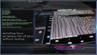 LINUX INSTALL ON GALAXY TAB S8 [upl. by Rovert]